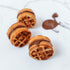 Silicone Waffle Mold Set, Non-stick Round Waffle Baking Mold, DIY Round Biscuit Chocolate Mold (2PCS 18-Cavity)