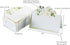 Kate Aspen Eucalyptus Floral Tent Place Cards (Set of 50) - Sage Green Party Decorations for Baby & Bridal Showers