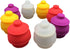 Gentcy 35ml 3p Silicone Containers, Jars Honey Pots, Multi Use