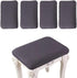ANWUCHEN Stool Covers Rectangl,4 Pack Stretch Rectangle Bar Stool Covers Elastic Vanity