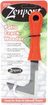 Zenport K111 Crack Weeder Tool, Driveway & Side-Walk, Carbon Steel, L-Shape Blade, Orange