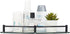 Glass Corner Shower Caddy, Rustproof Corner Shelves Wall Mounted, Clear Bathroom Shower