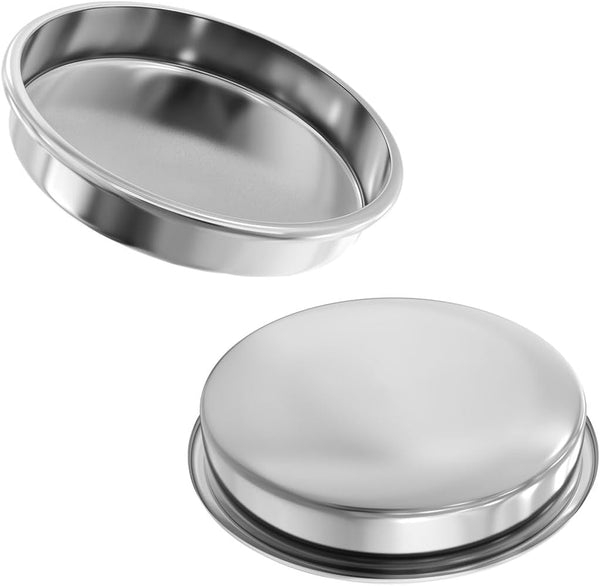 58mm Backflush Disk, Stainless Steel Blind Filter Basket for Breville Gaggia Classic and Other Espresso Machines (2 PCS)