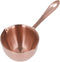 Stainless Steel Butter Warmer, 6.7oz / 200ml Mini Milk Pot with Pour Spouts for Boiling Milk and Sauces (Rose Gold)