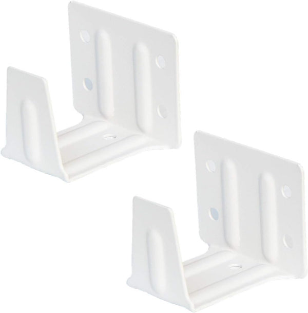 Cutelec 2 Pack Center Support Bracket for 2" Low Profile Window Blinds, White Color