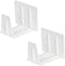 Cutelec 2 Pack Center Support Bracket for 2" Low Profile Window Blinds, White Color