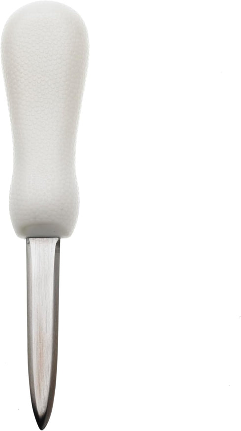 Mercer Culinary Boston Style Oyster Knife, 3 Inch, White Poly Handle