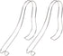 Holibanna Metal Shoe Display Stand 2Pcs Adjustable High Heel Shoe Brace Holder