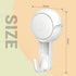 Marchpower Shower Suction Cup Hooks - 4 Pack Reusable Heavy Duty Vacuum Suction Hook for Bathroom Wall