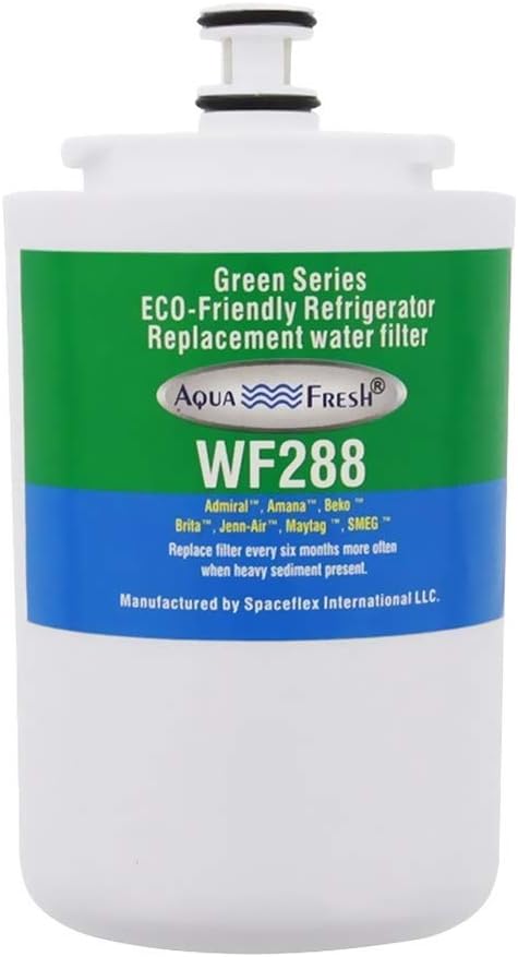 Aqua Fresh UKF7003 Refrigerator Water Filter Replacement, Compatible with Multiple Models (1 Pack)