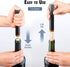 Wine Bottle Opener Set - 4PCS Travel Portable Cork Remover with Aerator, Foil Cutter, Vacuum Stopper for Wine Lovers