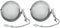 3 Inch Stainless Steel Tea Ball Infuser, Silver, Loose Leaf Tea Steeper and Spice Infuser, 2 PCS