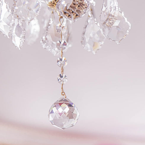 230 Pack 14mm/0.6" PATIKIL Chandelier Connector Pins, Length Chandelier Lamp Hanger Pin for Fastening Crystals Prisms