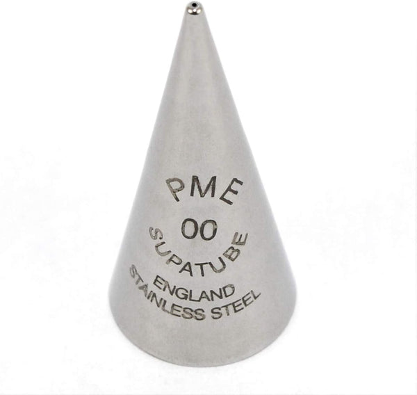 PME Seamless Stainless Steel Supatube Decorating Tip Writer, No. 00