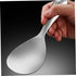 Serving Spoon, Thickened 304 Stainless Steel Chinese Drink Spoons, Rice Paddle, Mini Scoop for Dinner