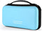 alavisxf xx CD Case, Portable Zipper Holder for 96 Capacity Blu-ray DVD, EVA Protective Disc Storage Organizer Bag (Sky