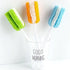 3PCS Soft Hanging Sponge Cleaning Brush, Long Handle Scrubber for Cup, Bottle, and Baby Bottles