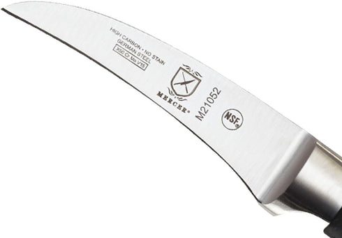 Mercer Culinary M21052 Genesis Peeling/Tourne Knife, 3-Inch, Black