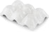 4 Pack 24 Countertop DEAYOU Cups Egg Tray Holders, Porcelain Egg Container for Fridge, Ceramic Eggs Keeper Storage