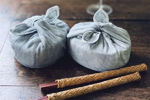 Japanese Kitchen Cloth Bincho Charcoal Blended, Layered Fine Mesh Cloth for Dish Wipe, Table Wipe, Hand Wipe