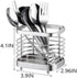 Wire Utensil Holder for Kitchen Counter, Tool Utensil Holder for Cooking, Utensil Holder for Spatula Spoon