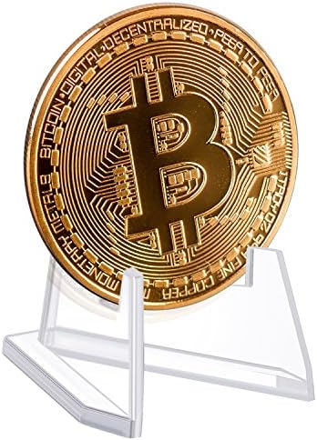Boao 12 Packs Card Display Stand, 2.24" Acrylic Easel Stands for Mini Coin Picture & Trading Card Holder
