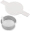 8 Inch Parchment Paper Rounds, Set of 100 Non-Stick Baking Circles with Lift Tabs for Baking