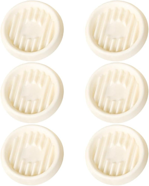 Kirmoo Plant Saucers Flower Pot Drip Trays Plastic 6 Pack,Small Plant Trays for