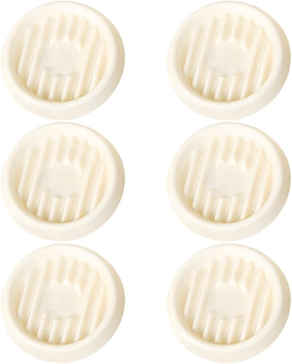 Kirmoo Plant Saucers Flower Pot Drip Trays Plastic 6 Pack,Small Plant Trays for