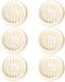 Kirmoo Plant Saucers Flower Pot Drip Trays Plastic 6 Pack,Small Plant Trays for