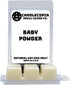 Baby Powder Strongly Scented Hand Poured Vegan Wax Melts, 12 Scented Wax