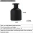 1PCS 150ml Glass Diffuser Bottle, Empty Refillable Container for DIY Reed Diffuser Crafts