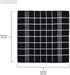 Encasa Terry Cloth Rags, Absorbent Dish Towels for Kitchen Drying and Cleaning, Pack of 12 in Terry Black