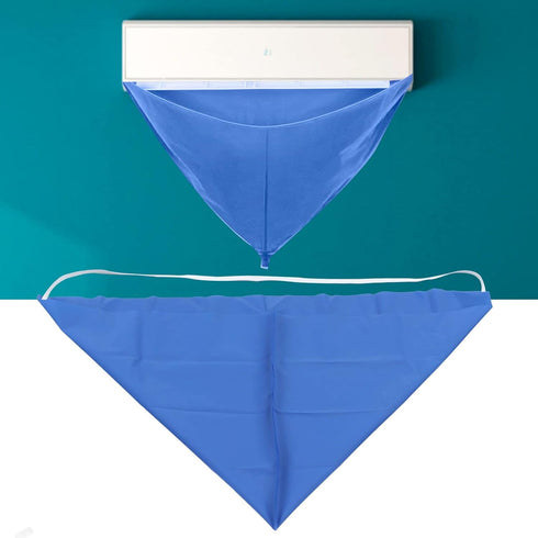 CHICIRIS Split Air Conditioning Cover, Waterproof Service Bag with Drain Outlet Pipe and Brush for Washing