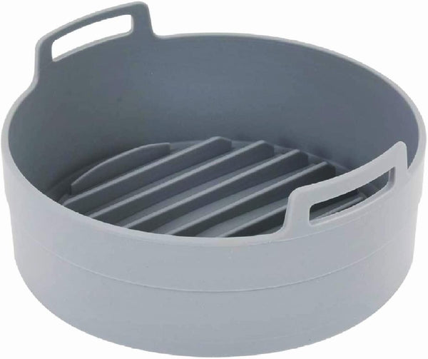 Premium Air Fryer Silicone Pot, Bowl, Basket | Food Safe Air Fryers Oven Accessories | Easy to Clean | Replacement of