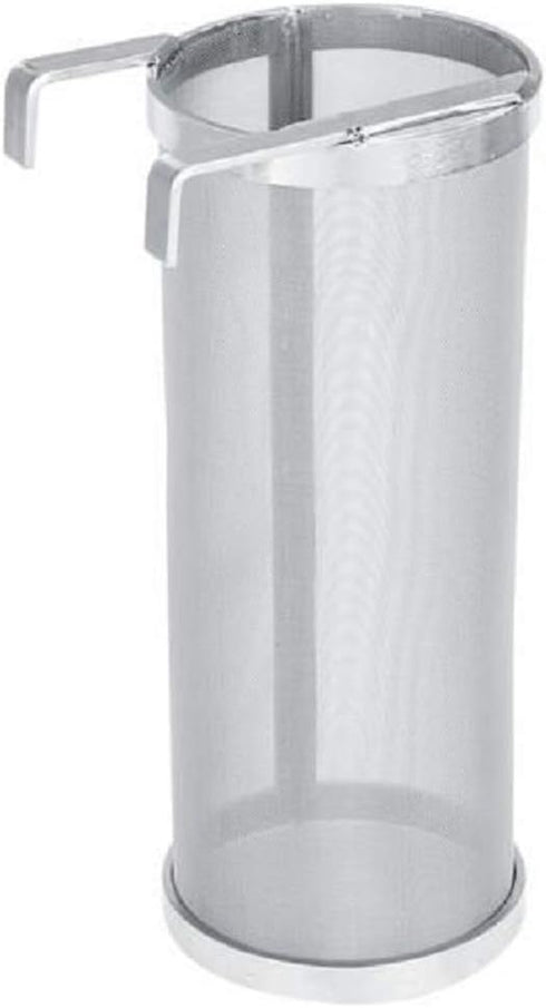 JoyTube 4"x10" 300 Micron Spider Strainer Mesh, Hops for Home Beer Brewing Filter Kettle