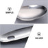 Hemoton 4Pcs Stainless Steel Rice Spoon Set, Non-Stick Rice Paddle, Cooking Spoon for Home Kitchen, Soup Spoons
