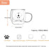 Binoster Bear Cute Mugs Kawaii Double Wall Glass Coffee Tea Mill Yogurt Cup Funny Novelty Gift for Women Her Friends