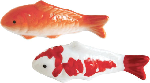 Set of 2 Creative Co-Op 4" Assorted Koi Fish Floatable Figurines