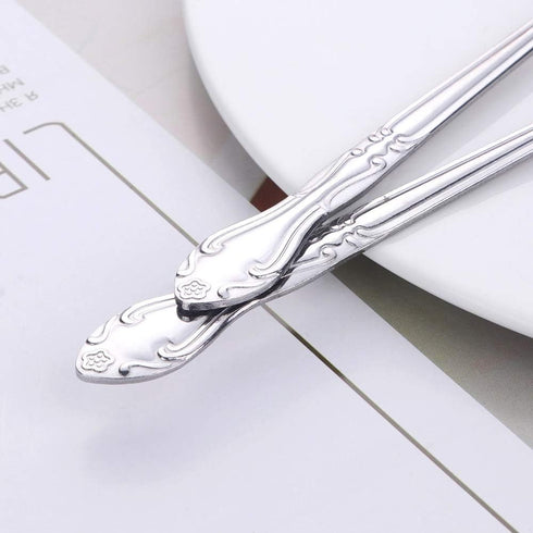 Iced Tea Spoon Set for 12, 7.9-Inch Stainless Steel Coffee Spoon Set, Ice Cream Dessert Spoon