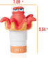 XY-WQ Chlorine Floater, Floating Pool Chlorine Dispenser (Octopus), Fits 1 and 3 Inch Tablets for Pools, Hot Tub