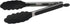 Winco 9" Heavy-Duty Stainless Steel Utility Tongs, Silicone Grips and Lock Clip