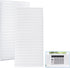 YoleShy Window Air Conditioner Side Panels, Foam Insulation Kit for AC Units, Pack of 2, 17 X 9 X 1 inch, White