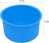 Silicone Mini Round Cake Molds, 4 Inch, Blue, Reusable, Non-Stick, Safe for Microwave, Oven, Freezer