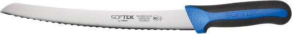 Winco Sof-Tek, 9-1/2" Bread Knife, Soft Grip Handle by Winco