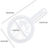 Kitchen Ultra-Fine Nylon Mesh Strainer, Plastic Sieve Fine Mesh Filter for Soy Milk, Coffee, Juice