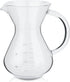 Pour-over Coffee Maker with Filter, Glass Drip Coffee Maker, Filter Pot with Scale for Office and Home Use