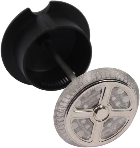 Clever Chef French Press Coffee Maker, 2 Cup Capacity, Black - Maximum Flavor Brewer