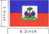 ZXvZYT Haiti Haitian Flag Banner String, Small Mini Haiti Pennant Flags for Grand Opening, National Sports Events,