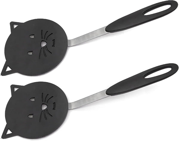 Nylon Turner Non-Scratch Spatulas, Heat Resistant Kitchen Spatula for Nonstick Cookware, Cooking Utensil for Egg,